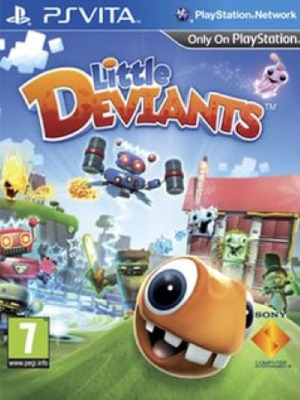 Little Deviants (Sony PlayStation Vita, 2012) PS Vita Cartridge